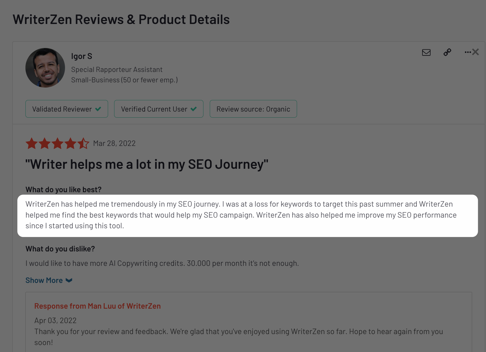 How to Estimate Sales from Keywords with WriterZen’s Revenue Forecast
