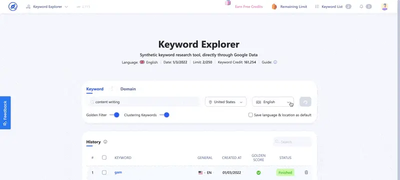 WriterZen Keyword Explorer will give you insights