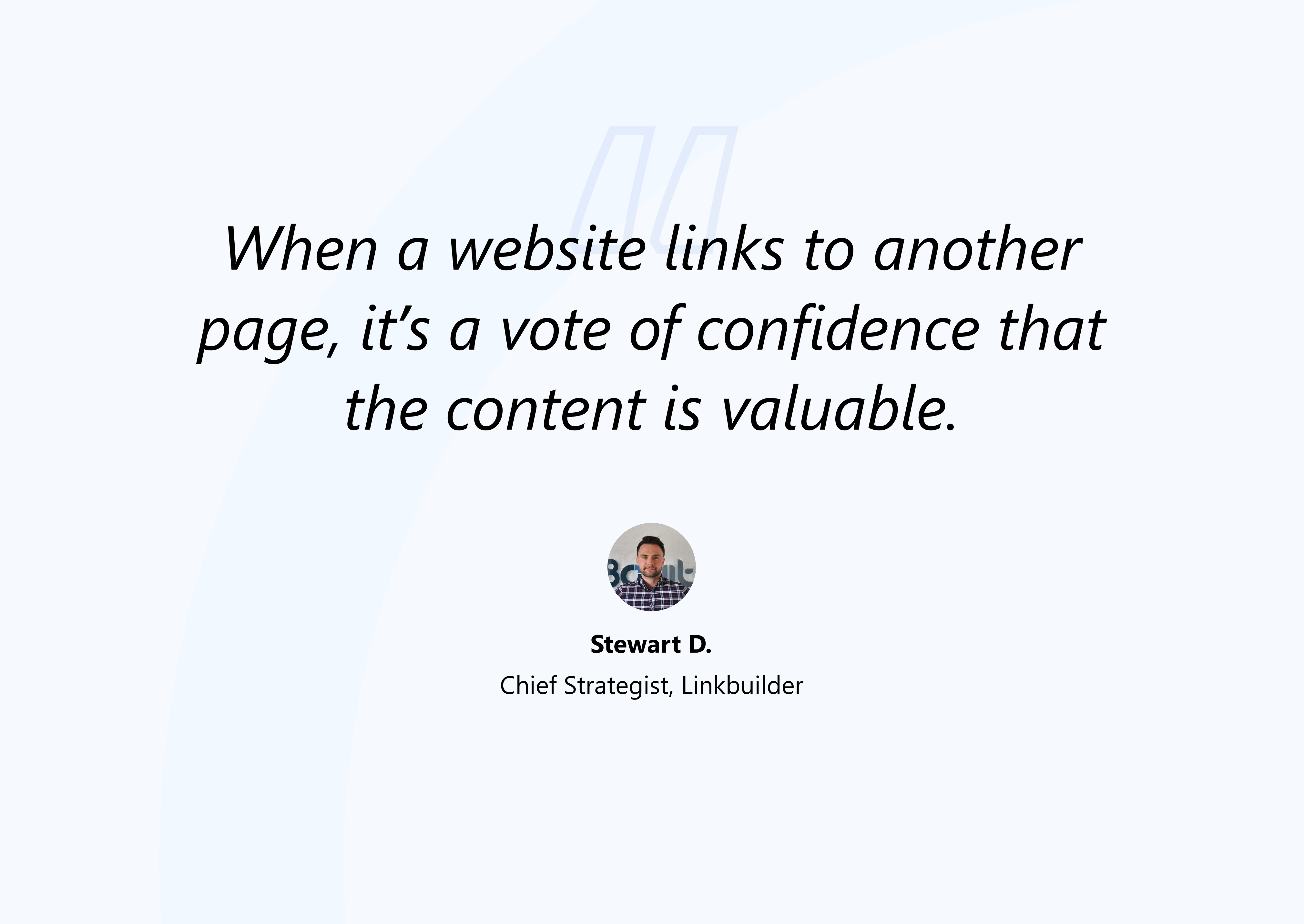 Link Between Two Websites Can Be Increase The Trust