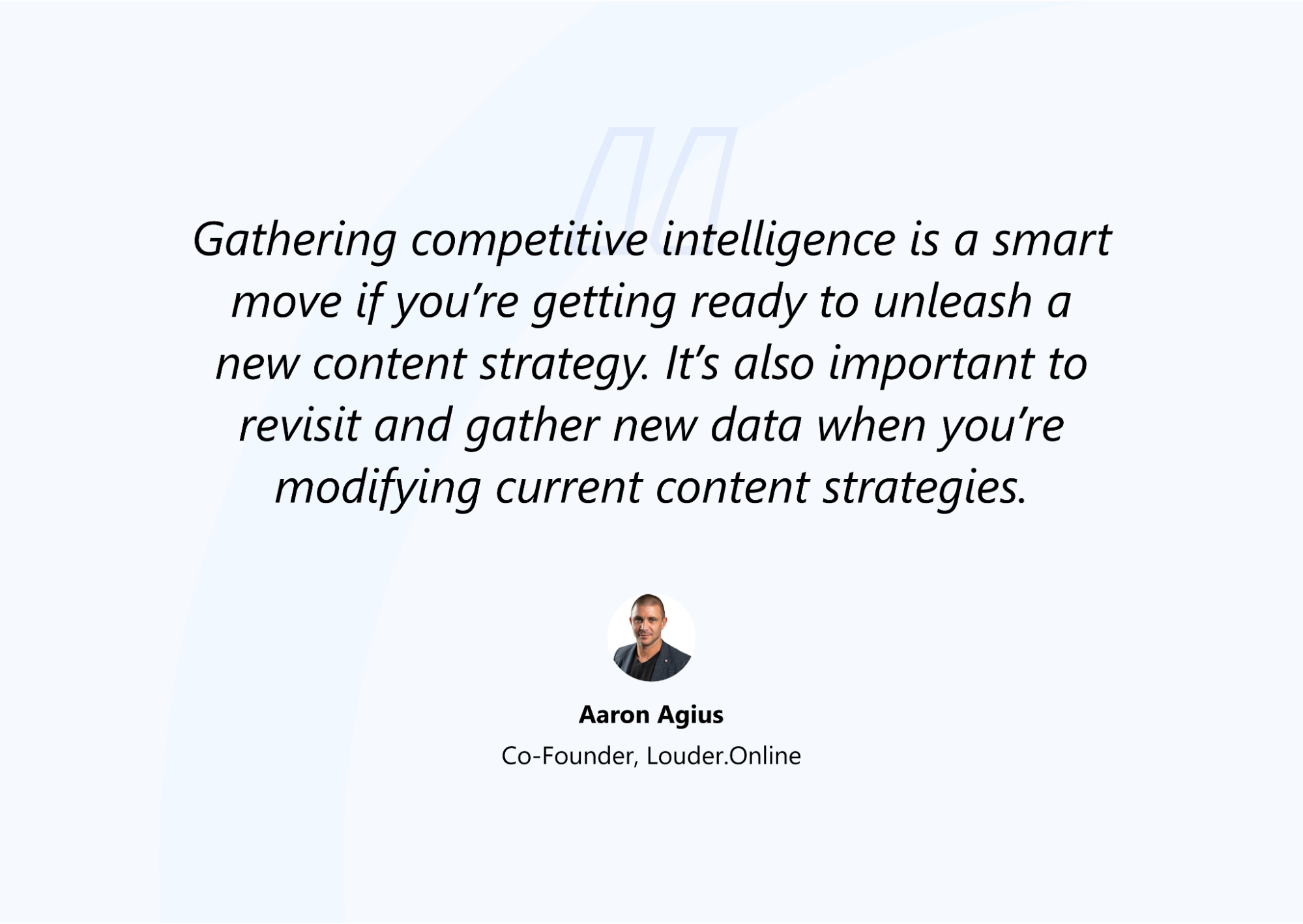 Revisit And Gather New Data When Modifying Current Content Strategies