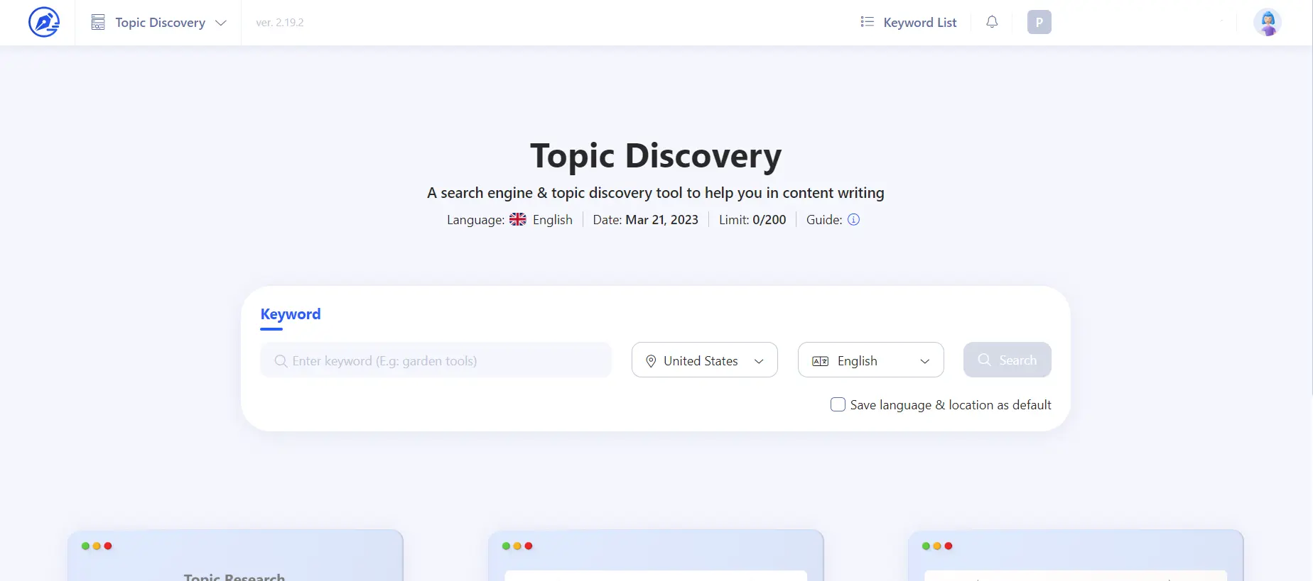 Identify Relevant Topics with WriterZen's Topic Discovery