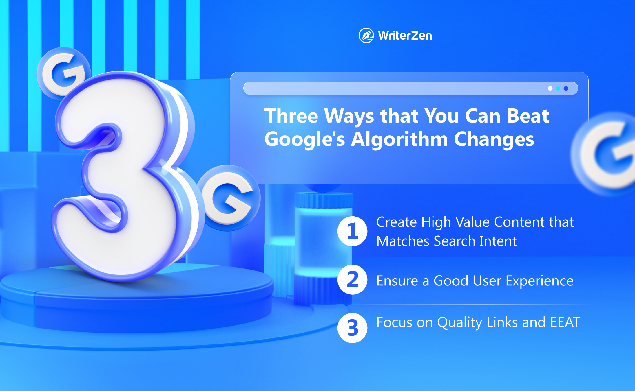 Three Ways that You Can Beat Google's Algorithm Changes