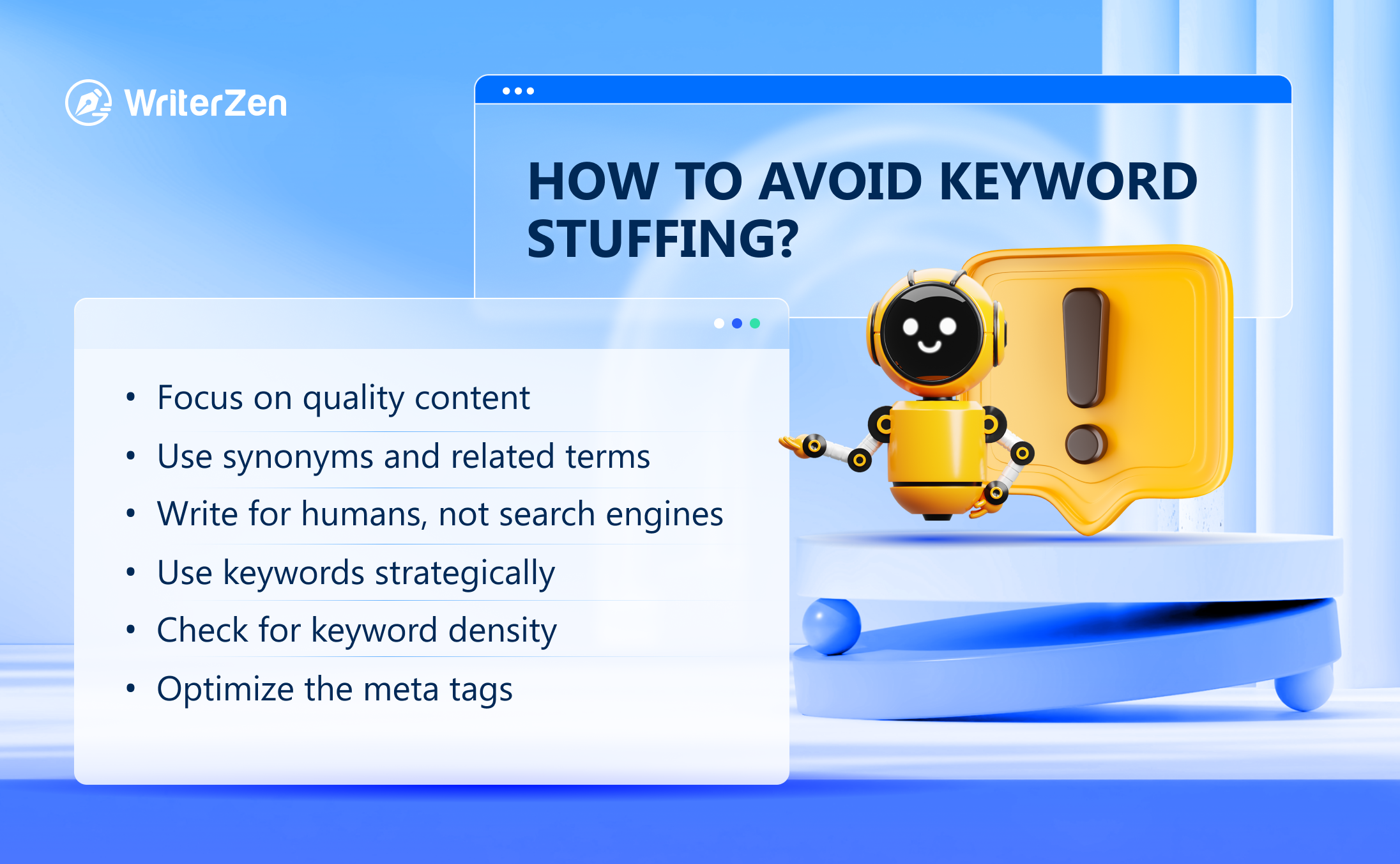 How to Avoid Keyword Stuffing