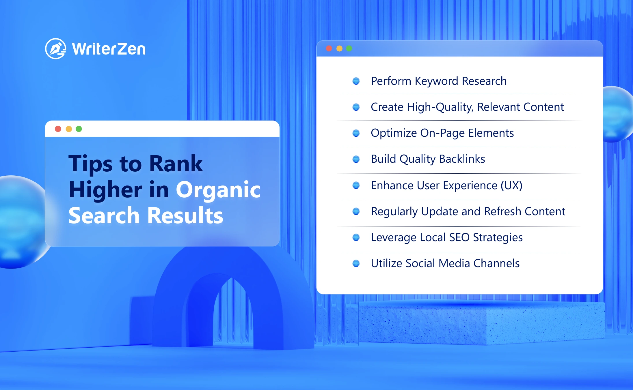 Tips to rank higher in organic search results
