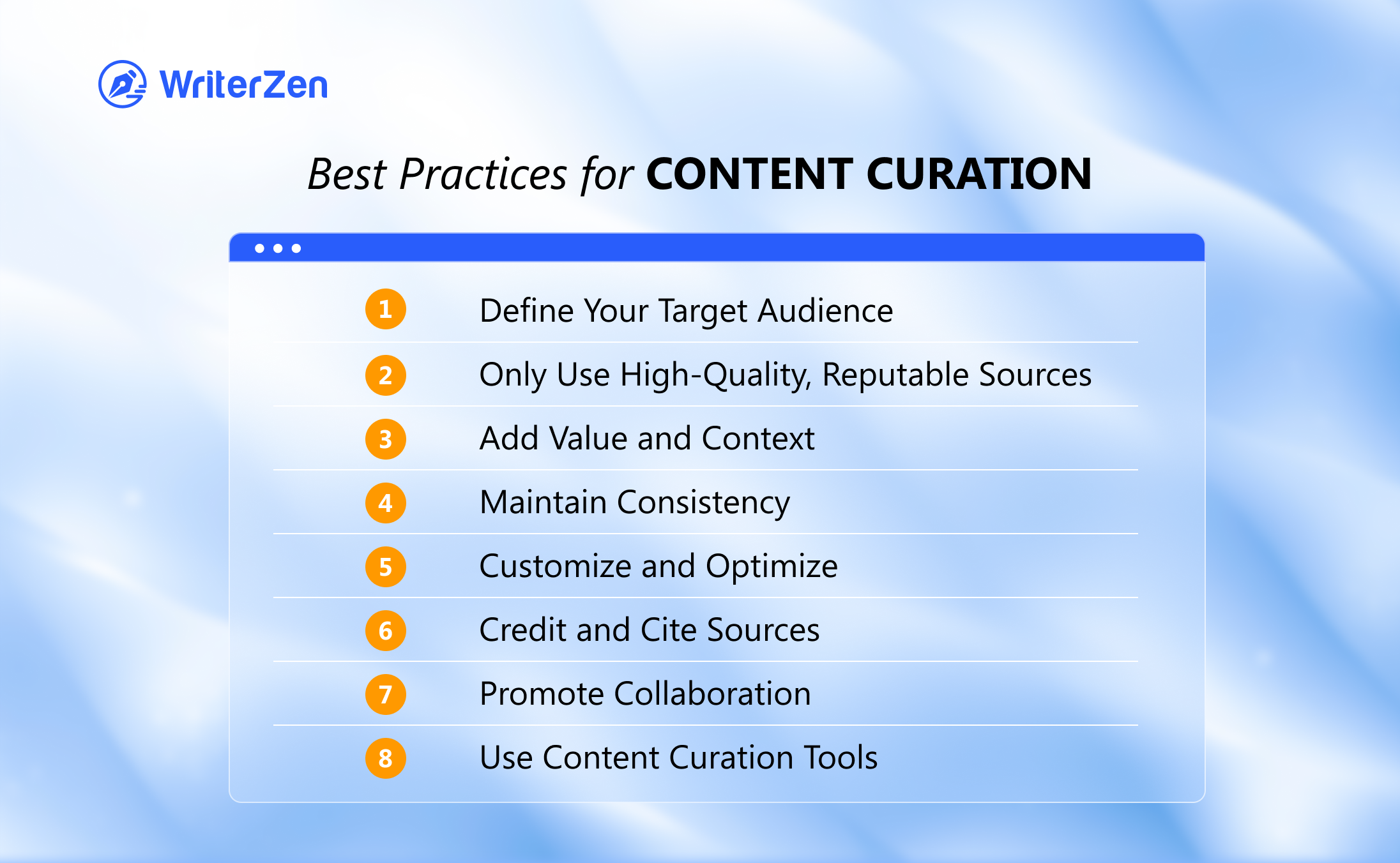 Best Practices for Content Curation
