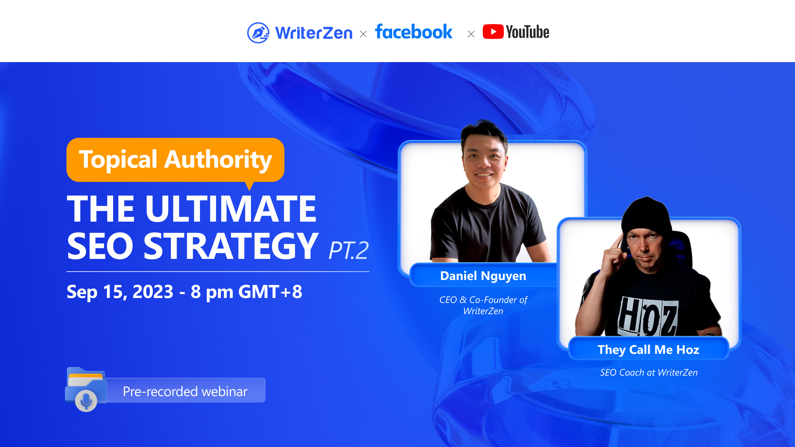 WriterZen's Webinar on Topical Authority