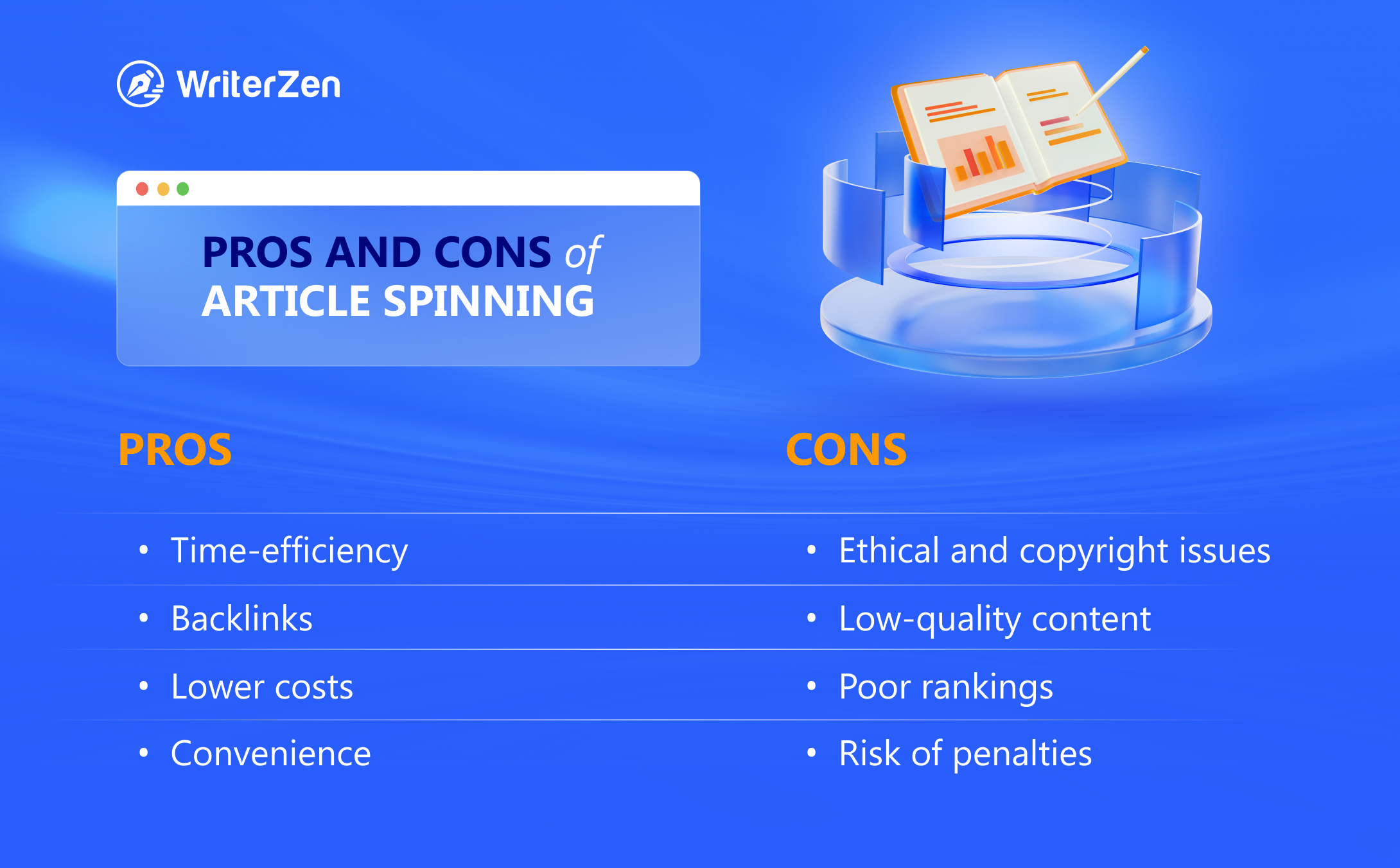 Pros and Cons of Article Spinning