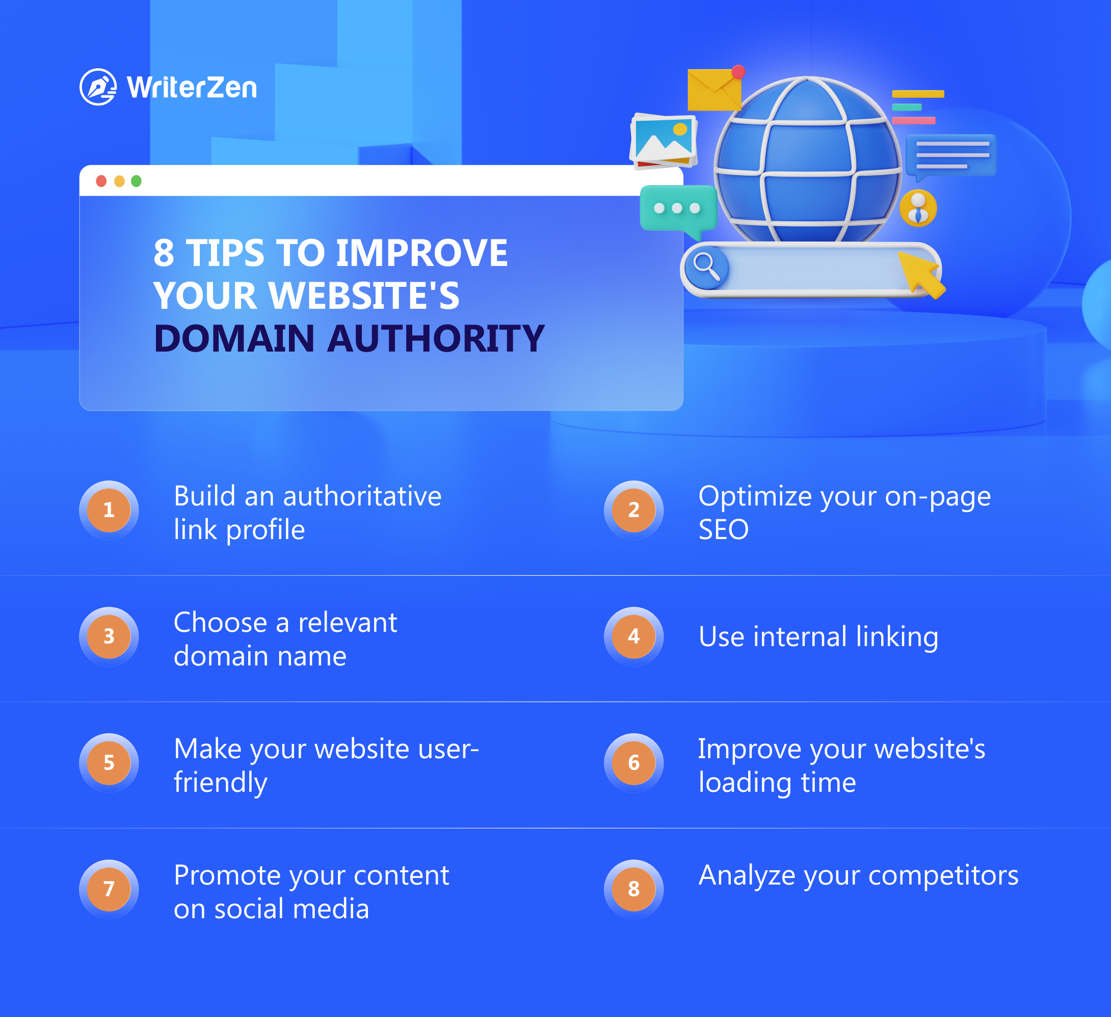 Eight Tips to Improve Your Website's Domain Authority