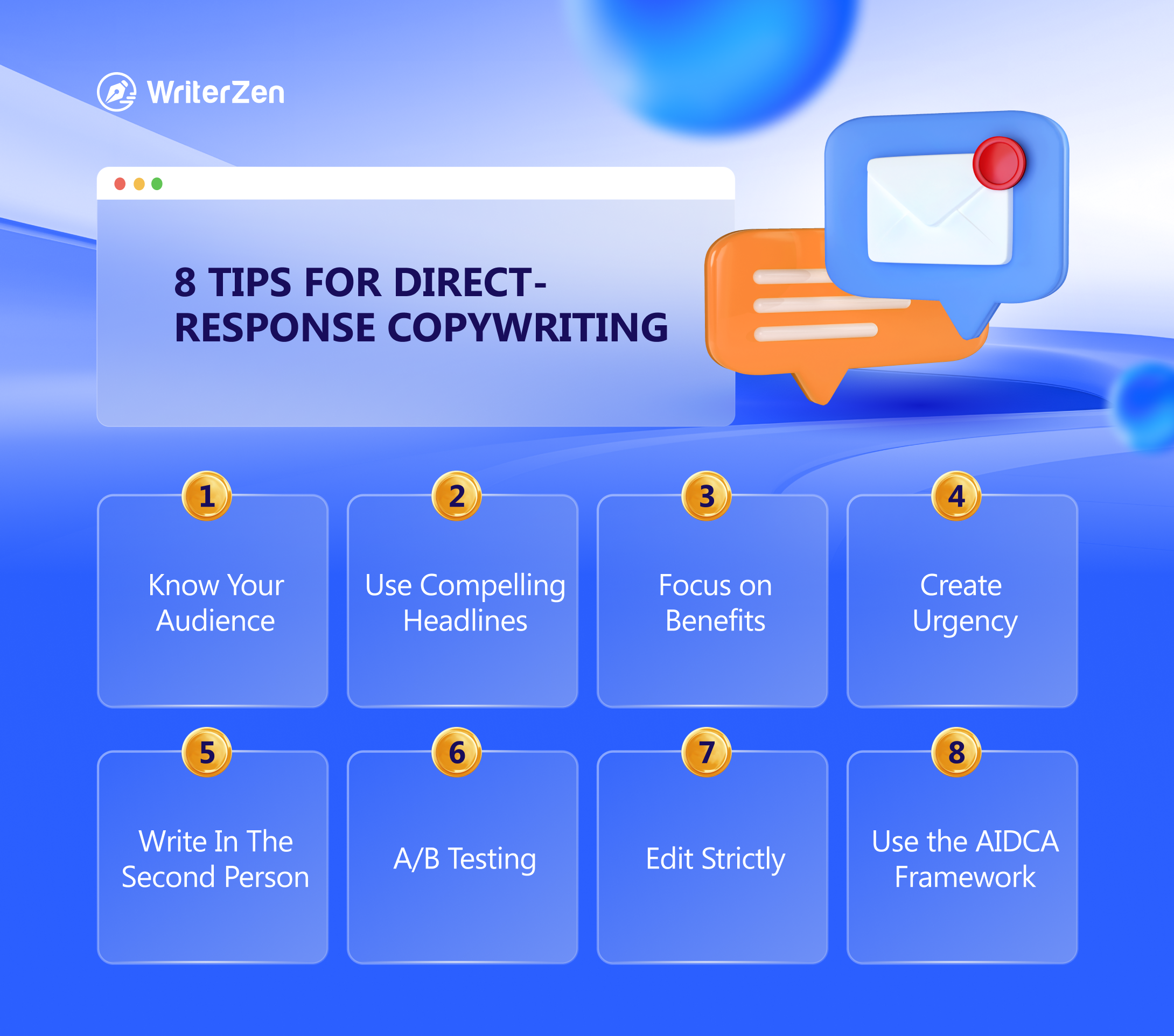 Eight Tips for Direct-Response Copywriting