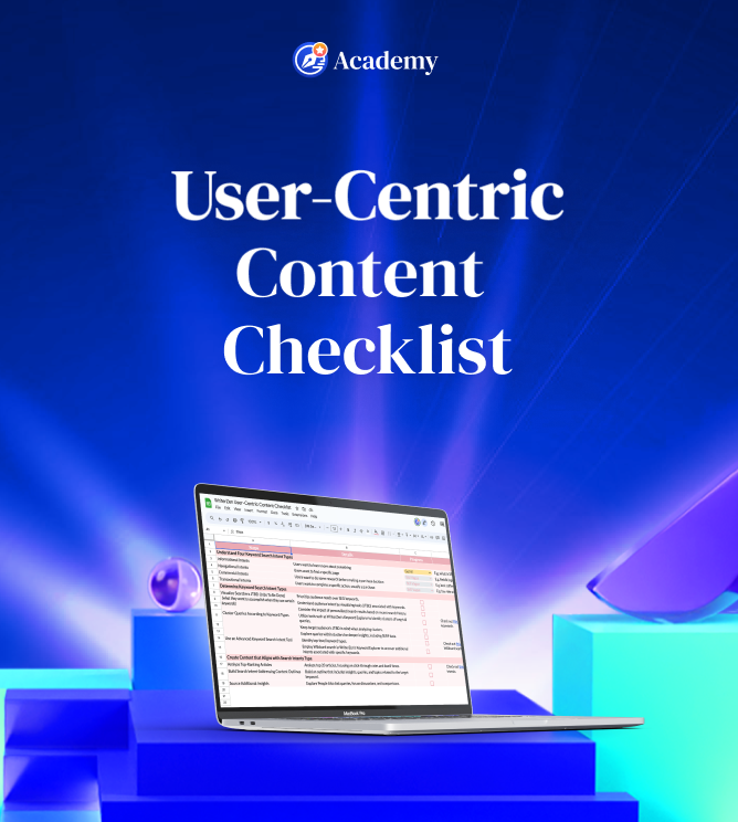 User-Centric Content Checklist