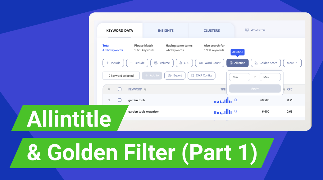 Allintitle & Golden Filter (part 1): A complete guide to Allintitle and every related question