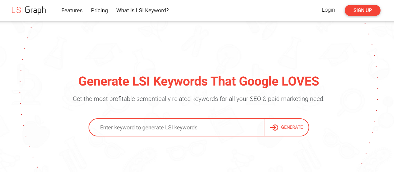 LSI Keyword Generator Makes A List Of LSI