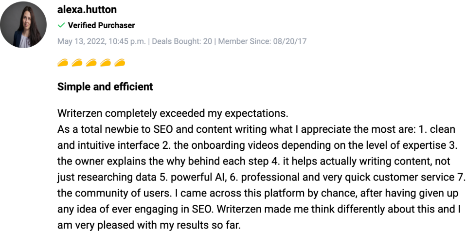 review